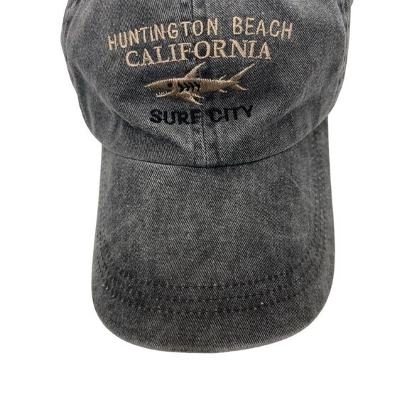 Vtg embroidery Huntington Beach California surf city hat , One Size Fits Most - Picture 4 of 11